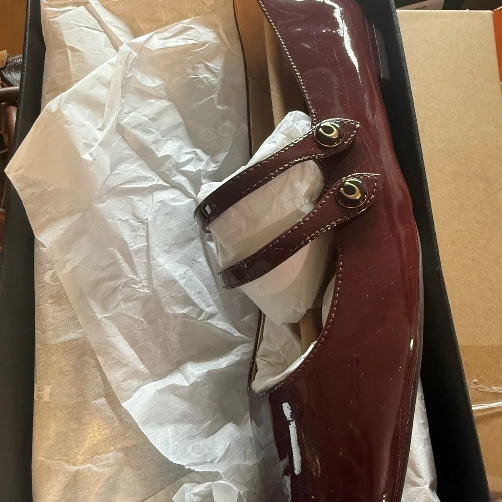 New Coach Women's Winley Mary Jane Flat 9 1/2 - Picture 6 of 8